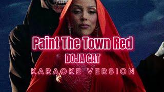 Paint The Town Red - Doja Cat (Instrumental Karaoke) [KARAOK&J]