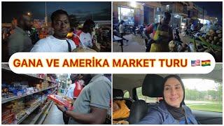 YILLAR SONRA ÇOCUKLUK ARKADAŞLARIM İLE BULUŞTUM  AFRİKA VE AMERİKA İKİ ÜLKEDEN MARKET  VLOG 