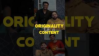 Amar Kaushik on Originality of Content