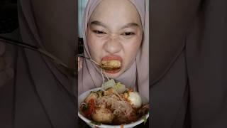 BAKSO AYAM HOMEMADE #mukbang #makanbaksopedas #makan #bakso #ngeshortsbareng #ngeshortsdulu #makan