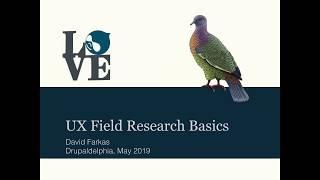 UX Field Research Basics