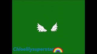 Gacha life Angel wings green screen - chloelilysuperstar