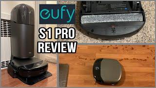 Best of 2024 - eufy S1 Pro Self Washing Robot Vacuum Review & Demo - A New Type of Mopping Robot