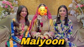 Cousin Ki Shadi Start Ho Gai  || Maiyoon Event