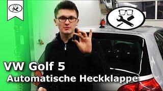 Golf 5 Automatische Heckklappe Nachrüsten | Automatic tailgate retrofitting | VitjaWolf | Tutorial