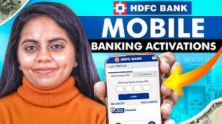HDFC Bank Mobile Banking Activation