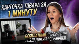 ДИЗАЙН КАРТОЧКИ ЗА 1 МИНУТУ! // раскрываю все секреты