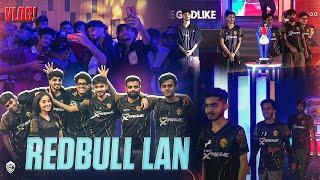 DOWN BUT NOT OUT ! REDBULL LAN VLOG | ZGOD BGMI