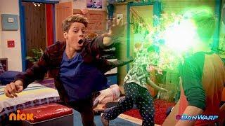 Hudson Turns into Kid Danger! | Danger Games |  Dan Schneider