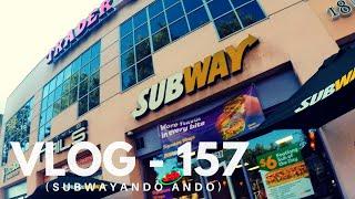 Subway sandwich REVIEW l Subway Diet - Vlog 157