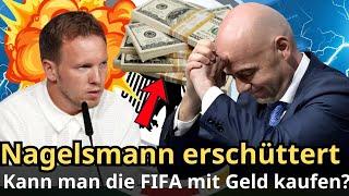 Eilmeldung! Nagelsmann enthüllt: Mit Geld kann man bei der FIFA den Sieg kaufen?