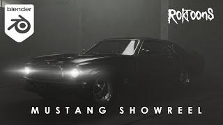 Mustang Show Reel (Car Model Animation)