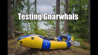 Testing Alpacka Raft Gnarwhal