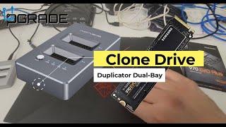 NVMe M.2 Duplicator Dual-Bay Offline Clone