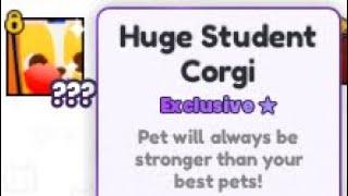 Hatching a 2nd Huge Student Corgi in PS99