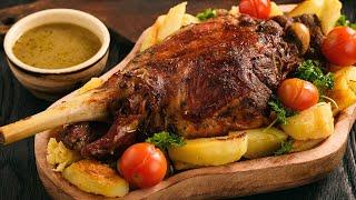 Greek Style Roast Leg of Lamb (Perfect for your Easter Table!!)