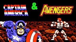 Captain America and The Avengers прохождение (NES, Famicom, Dendy)