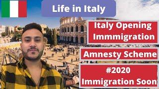 Italy Immigration Ready to Open 2020 - Sanatoria Immigrati 2020 | Its4you