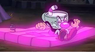 Cuphead and mugman uses parry