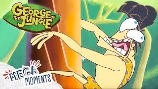 Watch Out For That Tree!  | George of the Jungle | 2 Hour Compilation Full Episodes | Mega Moments