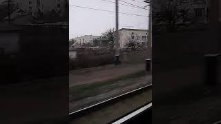 Станция Урожайная из электропоезда