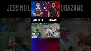 Jess No Limit vs Mobazane (God of MM)  Claude op Savage  #jessnolimit #mobazane