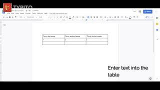 How To Hide Table Border in Google Doc