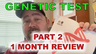 GENETIC TEST PART 2 | One month in and this is what I think | 10x Health