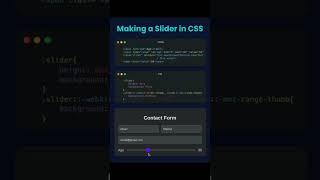 Making range slider using HTML CSS | Pick range number #htmlfullcourse #htmlfulltutorial #css #java