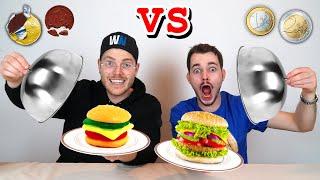 GUMMI ESSEN vs ECHTES ESSEN 2 XXL CHALLENGE  !!! | Kman und Flexi