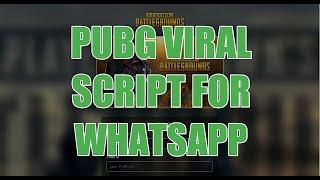 Make Your Own PUBG Viral Website For Whatsapp || Premium PUBG Viral PHP Script || Viral Scrip