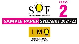 IMO Maths Olympiad Class 2 Sample Paper 2021-22