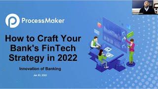 How to Craft Your Bank's FinTech Strategy in 2022