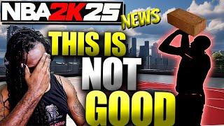 NBA 2K25 NEWS  IT'S NOT LOOKING GOOD