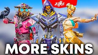 MORE SKINS  × Apex Legends