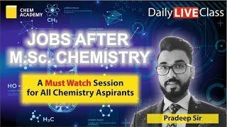 Jobs After M.Sc. Chemistry | Career After M.Sc. Chemistry | Chem Academy