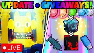  LIVE PET SIMULATOR 99 UPDATE 9 NEW CLAN BATTLE + HUGE PET GIVEAWAYS & MORE PET SIM 99 | ROBLOX