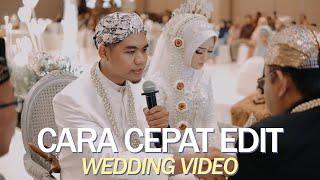 OKA & NELA  Walkthrough Wedding Video Editing Part 2