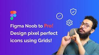 Learn how to create pixel perfect icons in Figma!