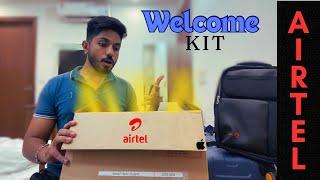 Airtel Welcome Kit Unboxing 2024 | Which Laptop Did @airtel send me?
