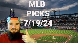 Free MLB Picks and Predictions Today 7/19/24
