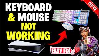 How to Fix Keyboard and Mouse Not Working on PS5