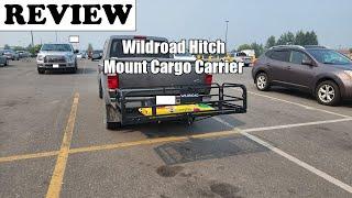 Wildroad Hitch Mount Cargo Carrier - Review 2023