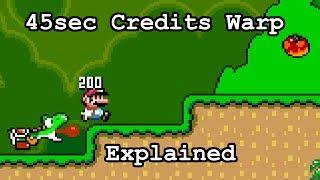 45sec SMW Credits Warp Explained