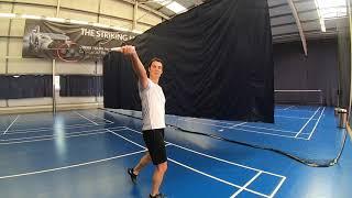 Badminton Backhand Tutorial ( How To Get A Better Backhand Clear )