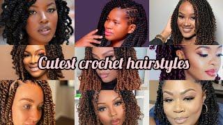 Cutest crochet hairstyles for black ladies | Cornrows hairstyles| Crochet braids hairstyles