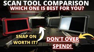 Scan tool Comparison | Which one is BEST for YOU? Professional Grade!