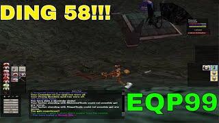 THAT BEAUTIFUL DING NOISE! / EVERQUEST PROJECT 1999 green / CAREER LEVEL 57 NECRO FINALLY GETS 58!!!