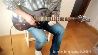 Ibanez sa 260 fm (Summer Song - Joe Satriani cover)@electricguitar-rocknrolla2073