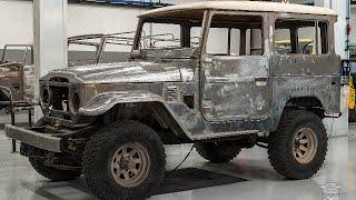 1977 Toyota Land Cruiser FJ40 Restoration Project